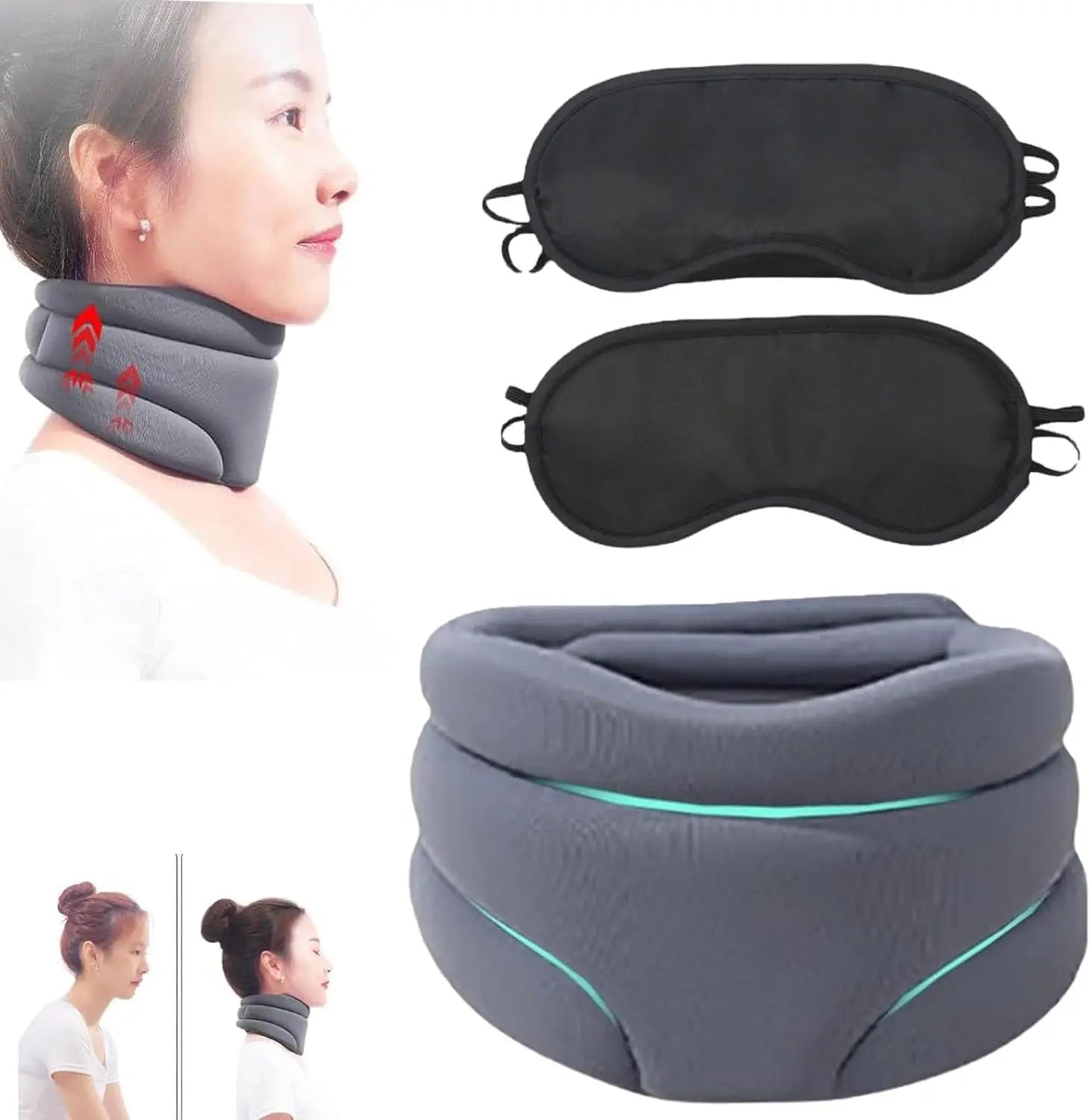 Neuleben Snooze Neck Support – Ergonomic Neck Pillow